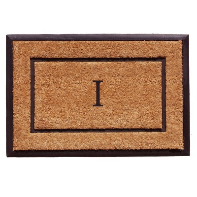 Calloway Mills 101632436I The General Monogram Doormat, 24" x 36", Letter I