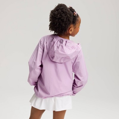 Детские куртки Cat & Jack Girls' Unlined Rain Jacket - Cat & Jack™ Yellow M — фото 2