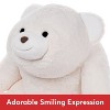 GUND Snuffles Teddy Bear Stuffed Animal Plush Polar Bear Extra Large, White, 18" - 2 of 4