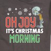 Men's - SpongeBob SquarePants - Oh Joy It's Christmas Morning Squidward Short Sleeve Graphic T-Shirt - 2 of 4