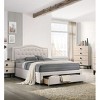 Streamdale Twin Size Bed with Drawer Storage and Button Tufted Headboard - 2 of 4