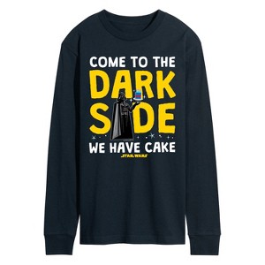 Men's - Star Wars - Come To The Dark Side Long Sleeve Graphic T-Shirt - 1 of 3