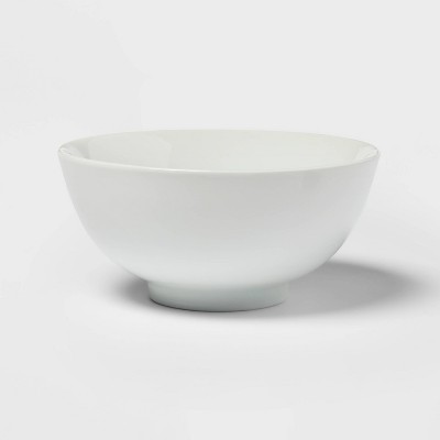 36 Oz. Disposable Plastic White Diamond Party Noodle Soup Bowls