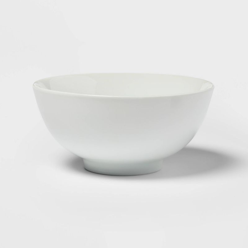 34oz Porcelain Noodle Dish White - Threshold&#8482;, 1 of 8