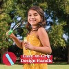 Joyfy 6/12/24/36 Pcs 14.6’’ Bubble Wands Bulk Set with Refill Solution for Kids Toddlers Summer Outdoor Play, Party Favor, Birthday Gift - 2 of 4