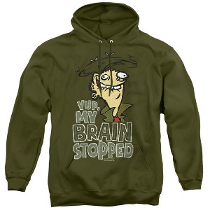Ed Edd N Eddy Brain Dead Ed Adult Pull-Over Hoodie - 1 of 4