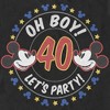 Men's Mickey & Friends Oh Boy 40 Let's Party T-Shirt - 2 of 4