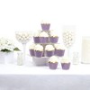 Big Dot of Happiness Purple Confetti Stars - Simple Party Decorations - Party Cupcake Wrappers - Set of 12 - 2 of 4