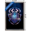 Trends International DC Comics Movie Blue Beetle - Scarab Teaser One Sheet Framed Wall Poster Prints - 3 of 4