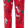 Peanuts Snoopy Pajamas Women's Holiday Lights Lounge Sleep Pants - 4 of 4