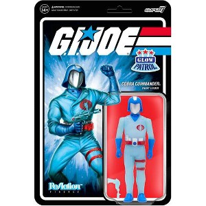 Super7 - Super7 - G.I. Joe ReAction Figures Wave 1B - Cobra Commander (Glow Patrol) (SDCC Exclusive) - 1 of 4