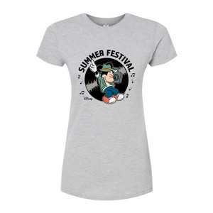 Women's - Disney - Mickey & Friends Fitted Graphic T-Shirt - 1 of 3