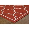 Oriental Weavers Meridian 1295R Red/ Ivory Indoor/Outdoor Area Rug - 7'10" x 10'10" - 4 of 4