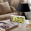 REGALWOVEN Digital Corded Electric Plastic Voice Control Alarm Clock 5.5"L x 1.2"W x 2.2"H 1 Pc - 2 of 4