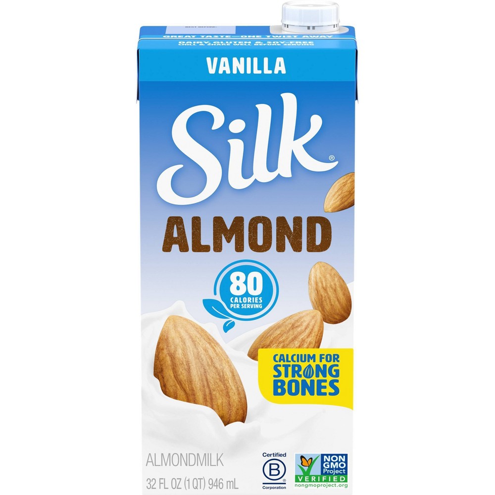 UPC 025293001244 product image for Silk Vanilla Almond Milk - 32 fl oz | upcitemdb.com