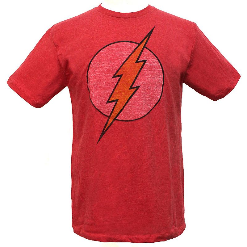 DC Comics Men's Flash Logo T-Shirt, 1 of 5