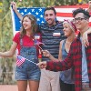 Avery Adhesive Name Tags, American Flag, Stars & Stripes, 2-1/3" x 3-3/8", 36 Name Stickers (44606) - 4 of 4