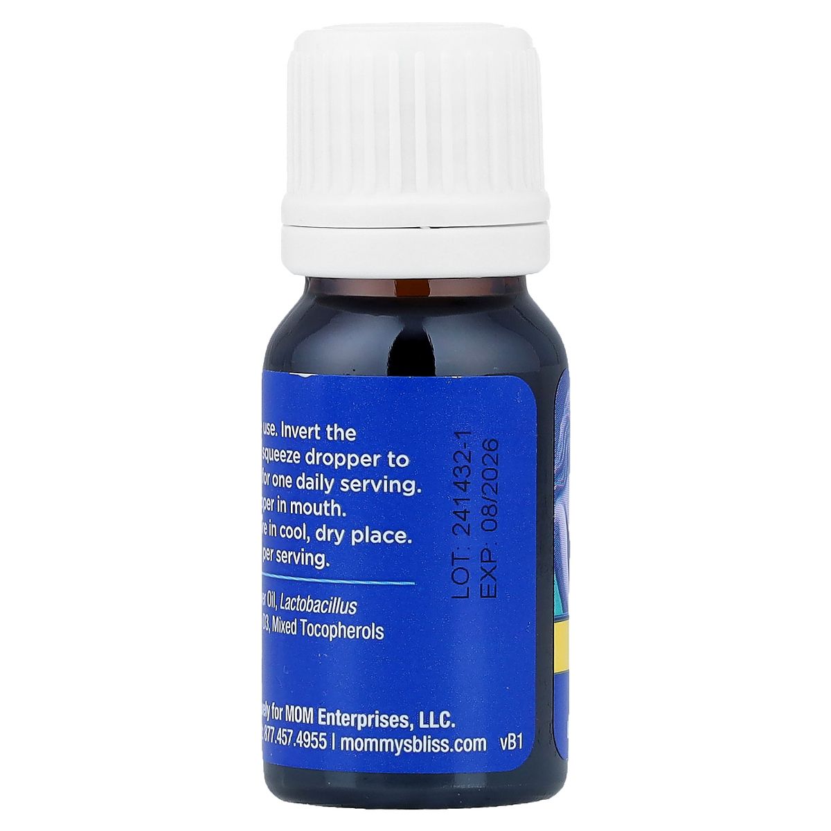 Mommy's Bliss Baby Probiotic Drops + Vitamin D, Newborn+, 0.34 fl oz (10 ml) - thumbnail 4