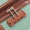 Maggift 8 PCS Bag and Luggage Sets, with 4 Spinner Wheels Lightweight Suitcase, Suitable for business trips and travel, Green, 17.7"*11.6"*28.3" - 3 of 4