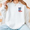 Simply Sage Market American Cowgirl Social Club Front And Back Sweatshirt - 3 of 4