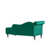 NicBex Velvet Buttons Tufted Nailhead Recliner Sofa with Multifunctional Storage,Upholstered Sleeper Chair for Living Room,Bedroom - 4 of 4