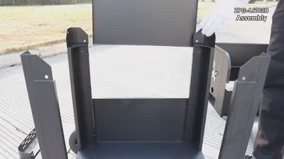 ZPG-6002B Brown Wood Pellet Grill with Rotisserie