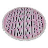 Moda at Home 'Summer' Round Hammam Beach Towel with Tassel - 2 of 2