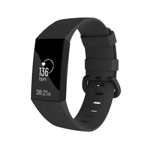 Replacement Band For Fitbit Charge 3 Charge 4 Black Size Small S By Zodaca Target