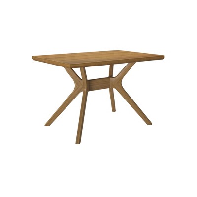 Verso 48'' Brown Solid Wood Scandinavian Dining Table