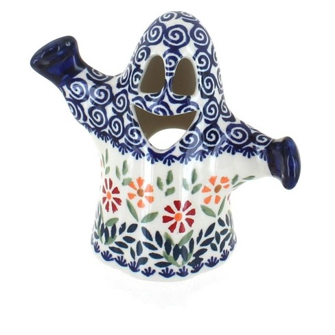 Blue Rose Polish Pottery L039 Manufaktura Ghost Luminary - image 1 of 2