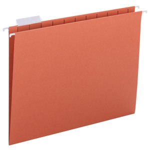 Smead Hanging File Folder with Tab, 1/5-Cut Adjustable Tab, Letter Size, 25 per Box - 1 of 4