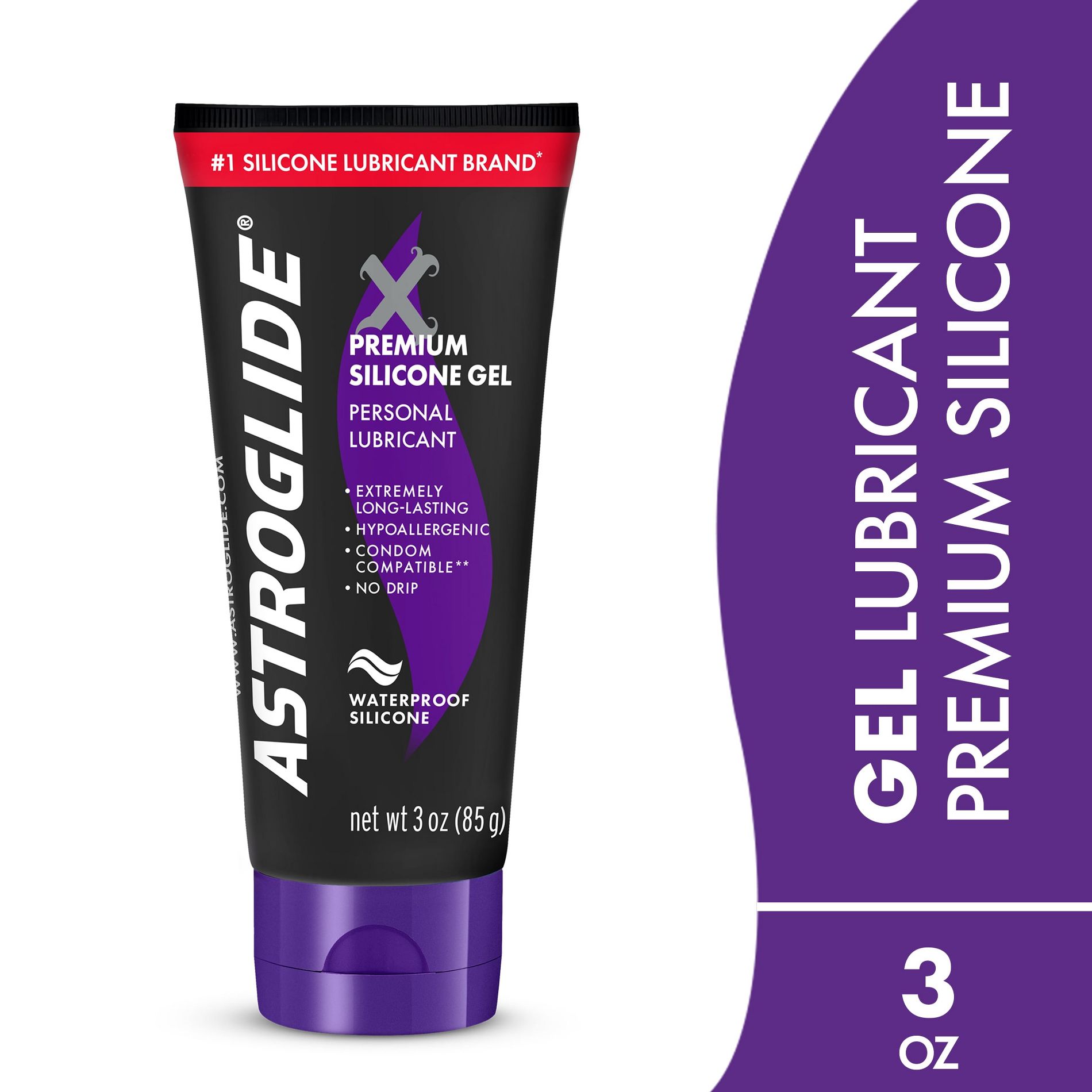 Astroglide Waterproof Silicone Gel 3Oz