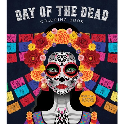 Day Of The Dead Coloring Book - (chartwell Coloring Books) By Editors ...