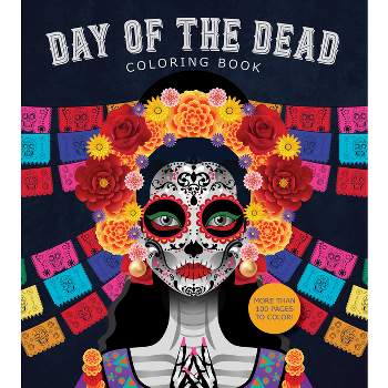 Day of the Dead Coloring Book - (Chartwell Coloring Books) by  Editors of Chartwell Books (Paperback)