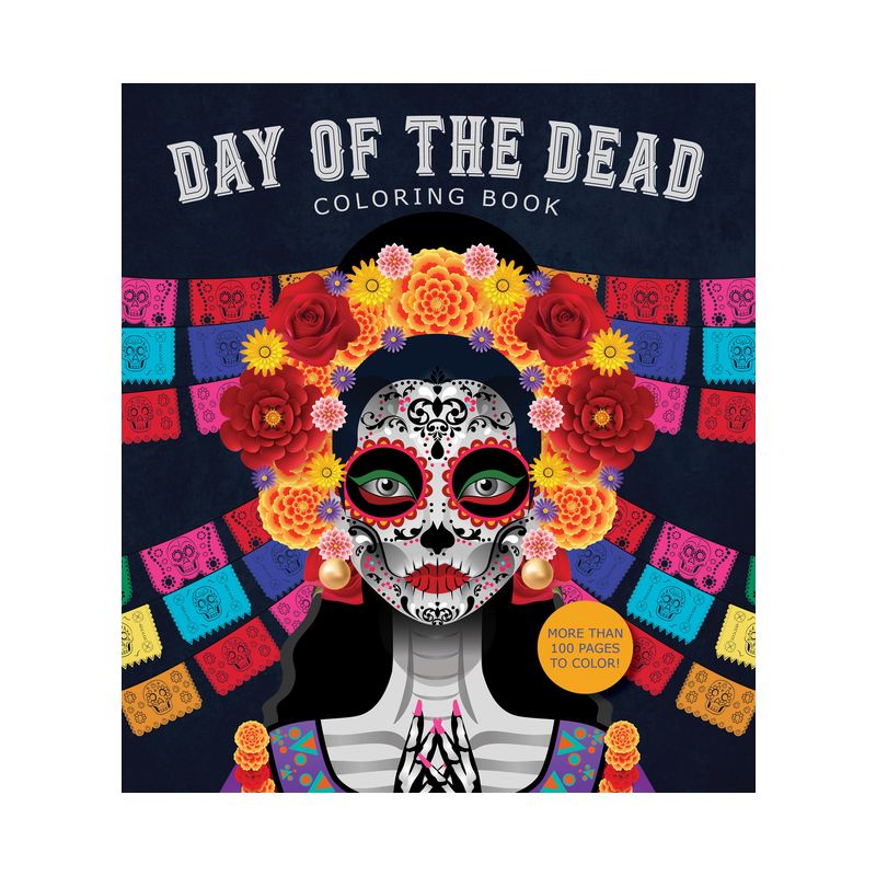 Day of the Dead Coloring Book - (Chartwell Coloring Books) by  Editors of Chartwell Books (Paperback), 1 of 2