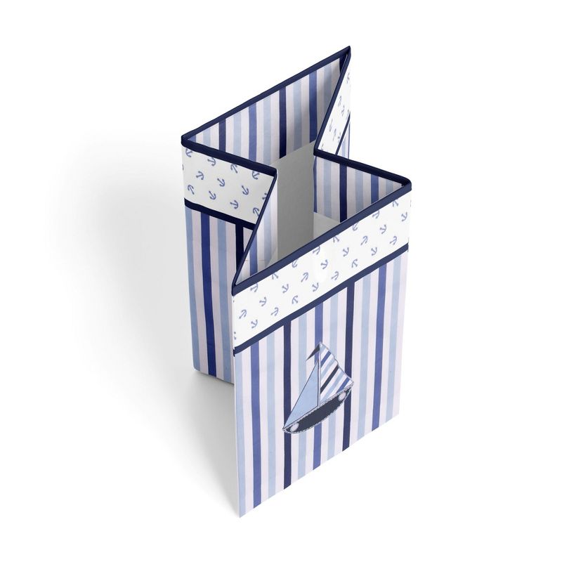 Bacati - Little Sailor Collapsible Laundry Hamper, 2 of 7