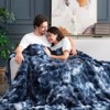 Cozy Bliss Bubble Faux Fur Throw Blankets, Plush Soft Thick Blanket for Sofa, Bedroom, Living Room - 2 of 4