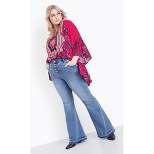 Women's Plus Size Harmony Flare Jean  - Light Wash | AVEOLOGY