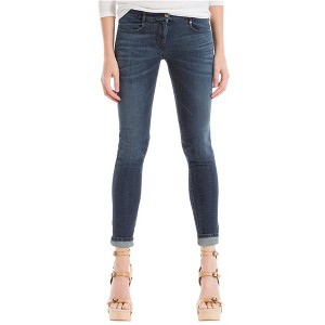 Max Studio London Womens Whiskered Skinny Fit Jeans - 1 of 1