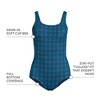 Lands' End Women's Chlorine Resistant Scoop Neck Soft Cup Tugless Sporty One Piece Swimsuit - 4 of 4