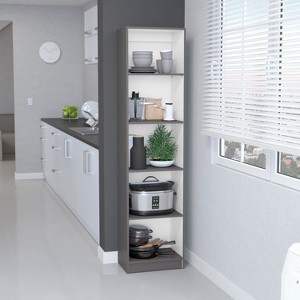 NicBex Bookcases for Living Room Modern 4-Shelf Home Bookcase Display Unit Bookshelf for Home Office, and Bedroom Storage - 1 of 4