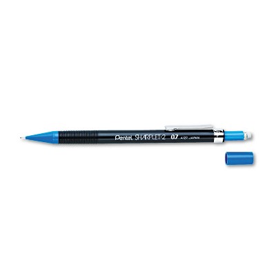 Pentel Sharp Mechanical Drafting Pencil 0.7 Mm Blue Barrel 2/pack