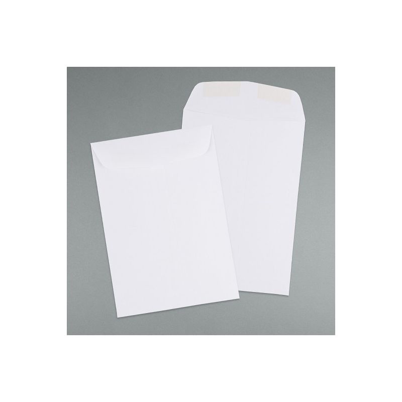 JAM Paper 7 x 10 Open End Catalog Envelopes White 1623194, 4 of 5