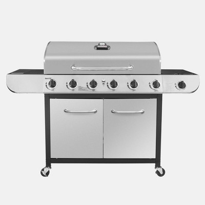 Classic 6-Burner LP Stainless Steel Gas Grill Model SG6002 - Royal Gourmet