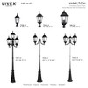 Livex Lighting Hamilton 3 - Light Post Light in  Textured Black - 2 of 4
