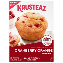 Krusteaz Cranberry Orange Supreme Muffin Mix - 18.6oz