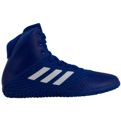 red white blue wrestling shoes