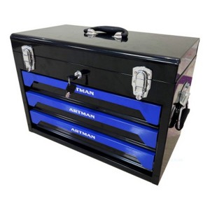 Maggift Tool Boxes and Totes Combined Maintenance  Suitcase of Basic Home Maintenance Tool Set, Plier Wrench Hand Tool, Black, 19.7"*10.6"*13.8" - 1 of 4