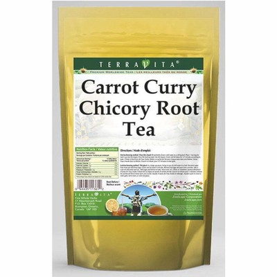 TerraVita Carrot Curry Chicory Root Tea (50 tea bags, ZIN: 570459, 1-Pack)