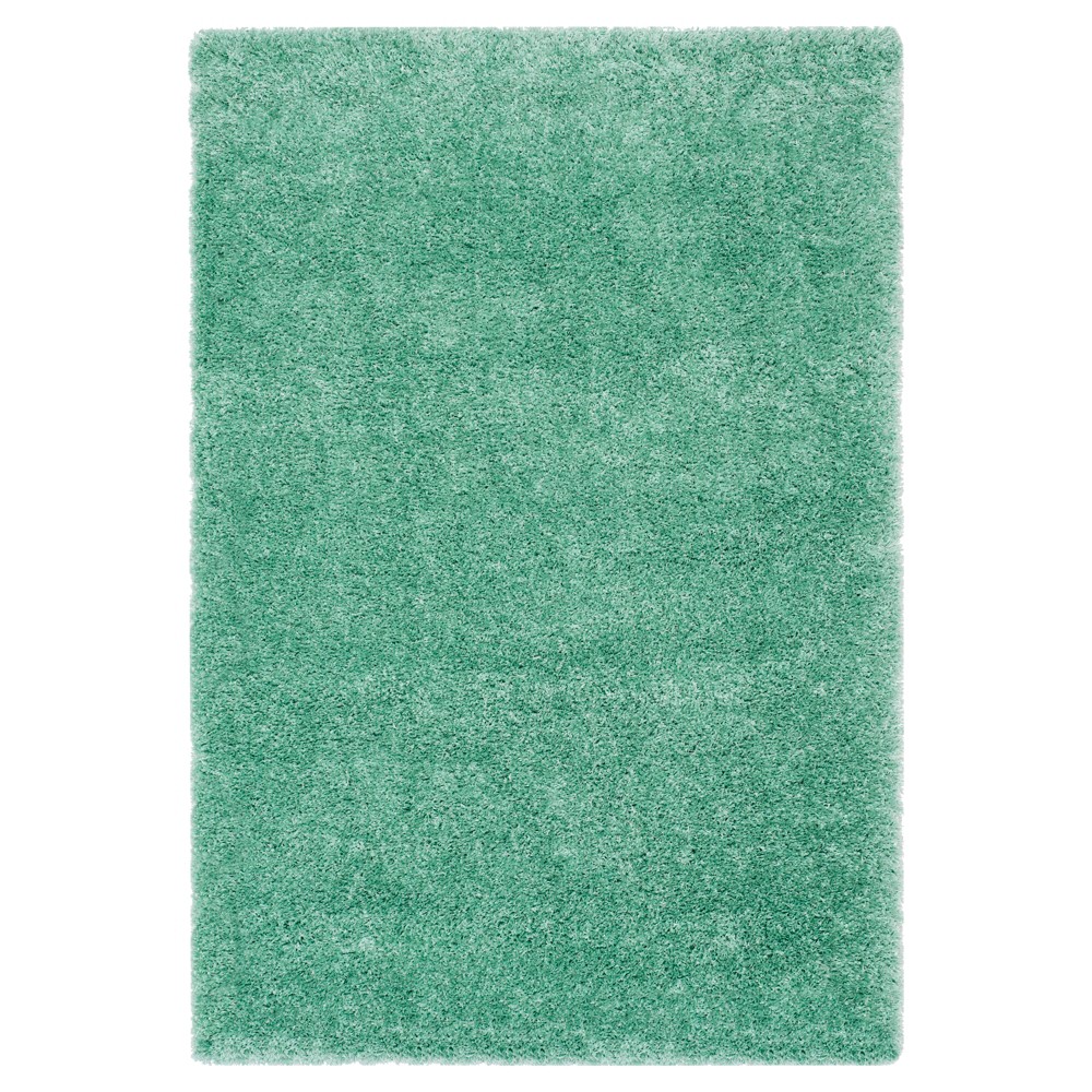 4'x6' Teal Solid Loomed Area Rug - Safavieh